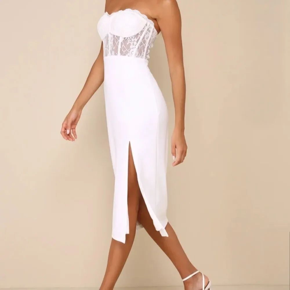 Lulus White Top - Picture 2 of 14